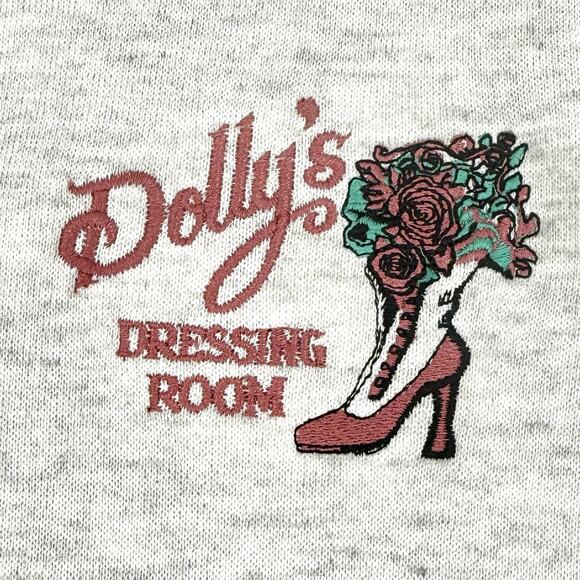 VTG Dollywood Embroidered Dolly’s Dressing Room Unisex 3X Jerzees Sweatshirt NOS - Picture 6 of 9